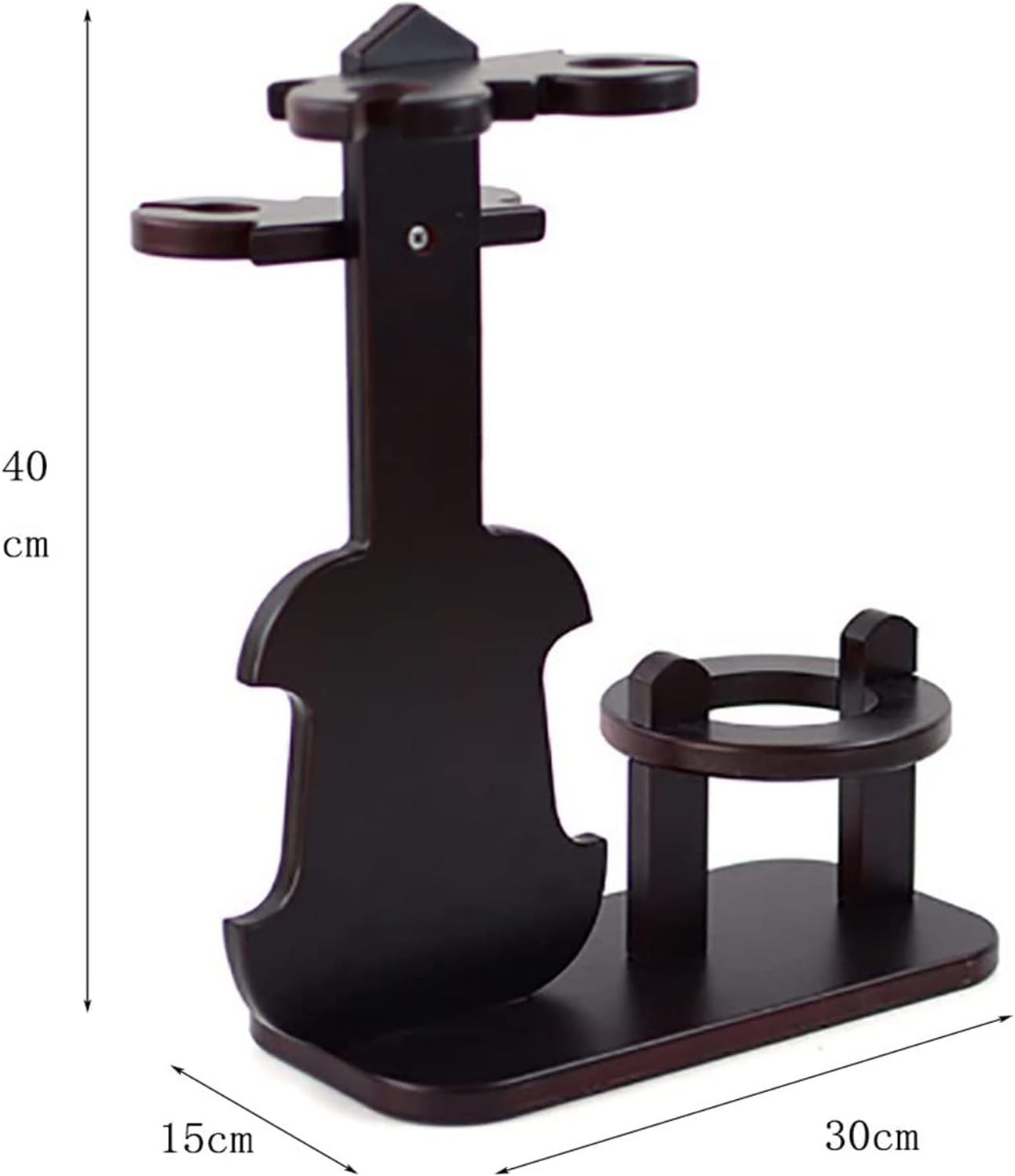 ALDEPO Wine Glass Rack Wood Tabletop