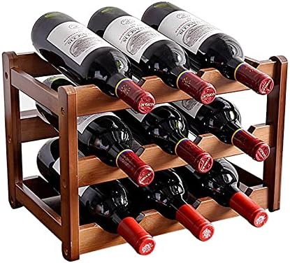 3-Tier Wine Rack for Home Bar and Kitchen