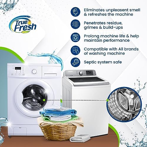 True Fresh Washing Machine Cleaner Tablets 25-Pack