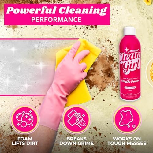 Clean Girl Magic Foam 6-Pack All Purpose Cleaner