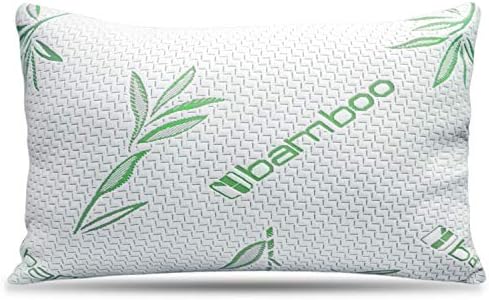 Queen Size Bamboo Rayon Pillow with Shredded Memory Foam