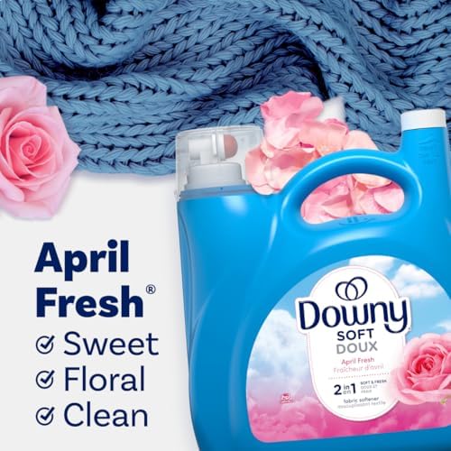 Downy Fabric Softener Liquid 140 fl oz 190 Loads HE Compatible