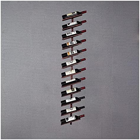 ALDEPO Wall-Mounted Wine Rack 12 Bottles Bronze