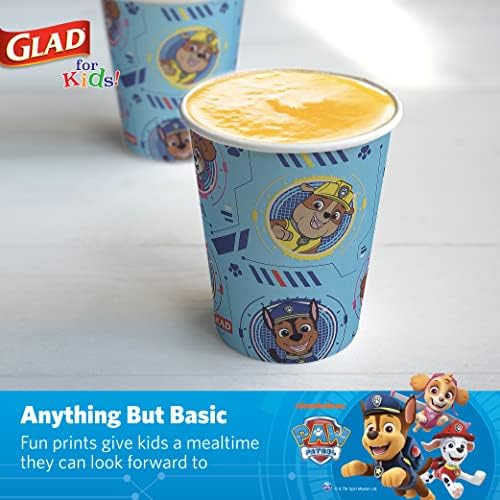 Glad Paw Patrol 9 Oz Paper Cups - 20 Count Pack of 1
