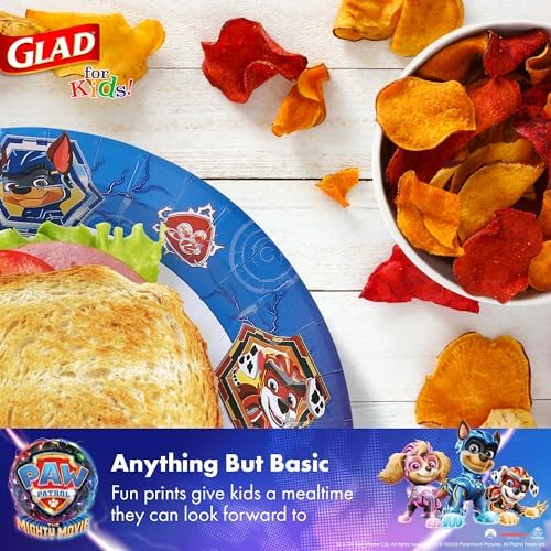 Glad for Kids PAW Patrol Paper Plates 20 Count