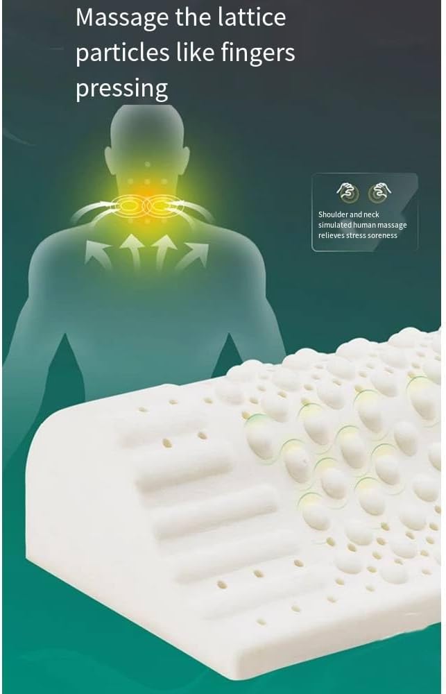 YHZEXUDA Natural Latex Neck Support Pillow