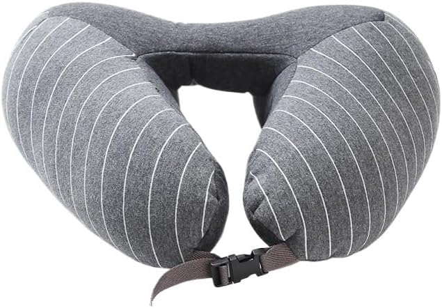 JIGUJISU Soft Pillow U-shaped Neck Support for Travel Home Office