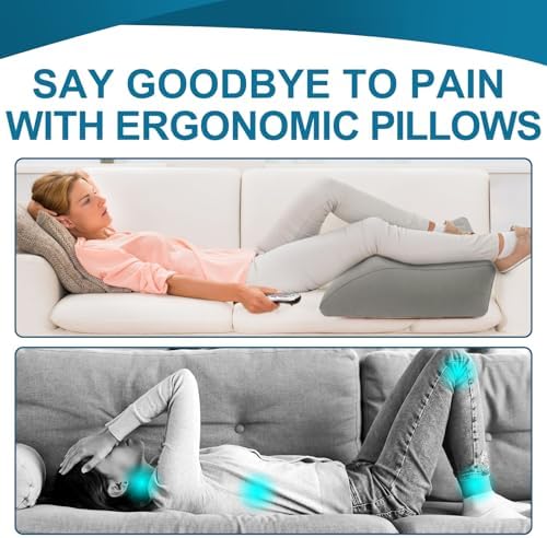 ZYODUOB Inflatable Leg Elevation Pillow for Sleep Recovery