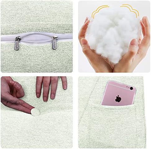 Homecozy Wedge Pillow for Bed Reading Back Support