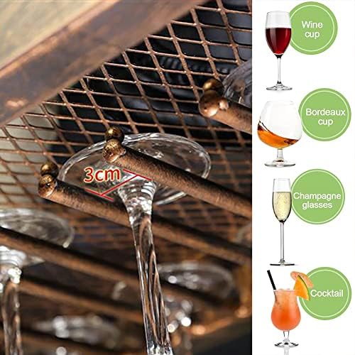 Hanging Wine Rack with Adjustable Height and Width 1