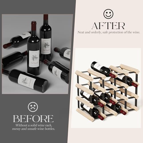 Urban Deco 16-Bottle Tabletop Wine Rack