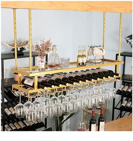 LIGUOYI Adjustable Wine Glass Rack with Screws