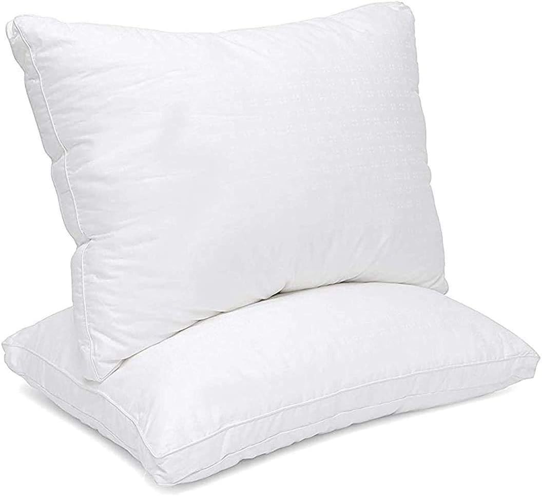 Maxi Mastertex Cooling Bed Pillows 2-Pack with Cotton Protectors