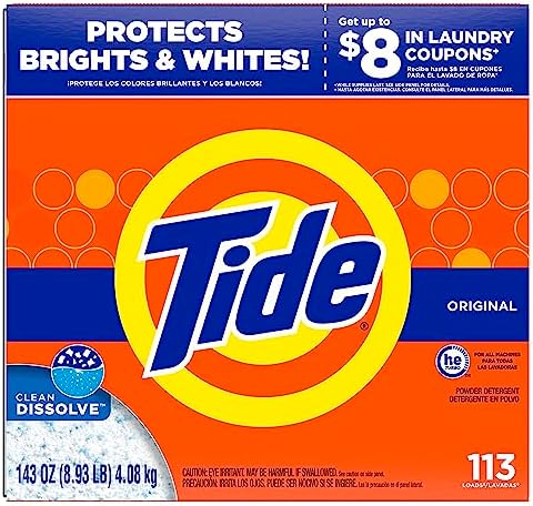 Tide Powder Detergent Original 143 Ounce