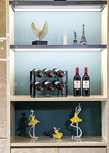 Modern Simple Nesting Wine Racks Holds 3 or 6 Bottles