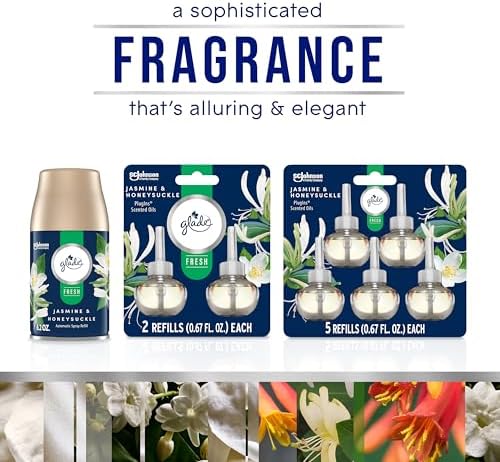 Glade PlugIns Refills Jasmine Honeysuckle 5 Count 1