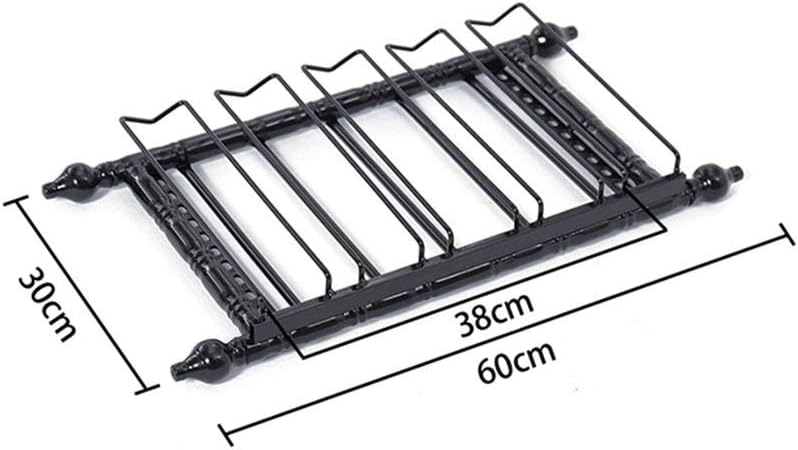 Metal Wine Glass Rack Holder Ceiling Mounted Wall-Mounted