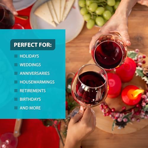 SlidingSusan Wine Glass Holder - 10 Inch x 35 Inch Beachwood Rack