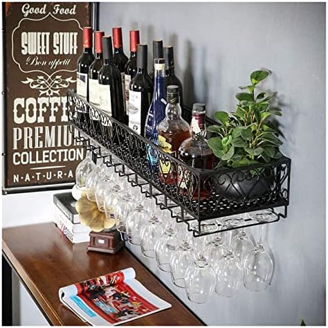 ALDEPO Wall-Mounted Wine Rack for 9 Bottles 1