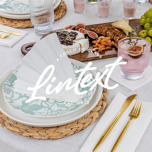 LINTEXT 100-Pack 12x17 Disposable Guest Towels