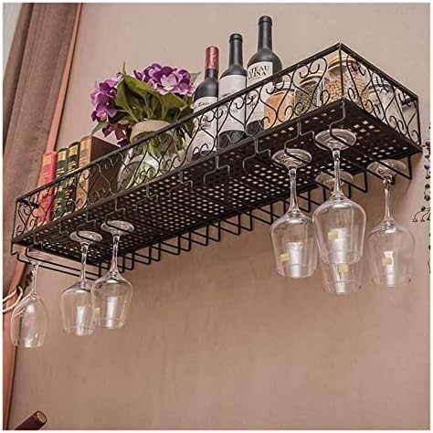 Aldepo Gold Wall-Mounted Wine Rack for 6 Bottles