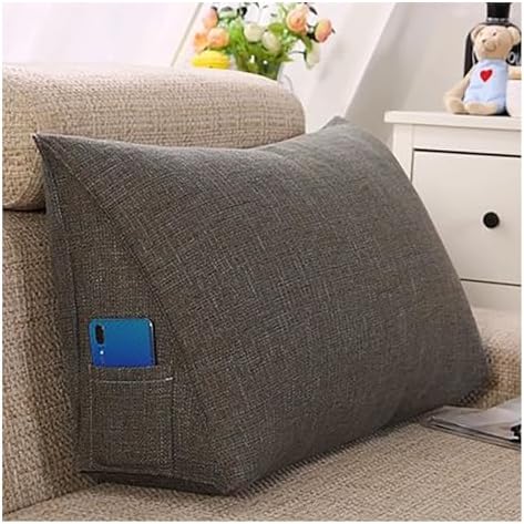 BESNUT Lumbar Pillow with Side Pockets and Zipper 1