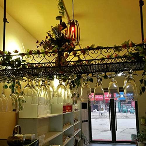 Adjustable Wall-Mounted Wine Rack with Double Layer