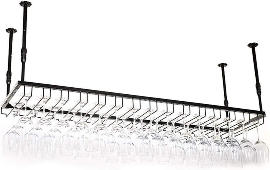 Wine Rack Bar Unit Floating Metal Shelves