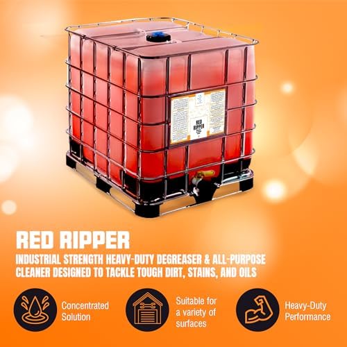Red Ripper 330 Gallon Heavy-Duty Degreaser Tote