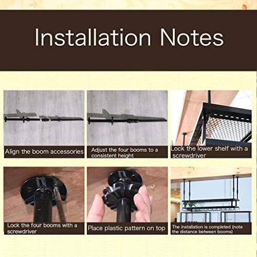 SENNIAN Inverted Wine Glass Ceiling Holder Rack