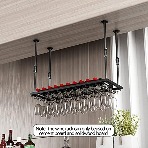 Adjustable Metal Wine Glass Holder for Kitchen and Bar
