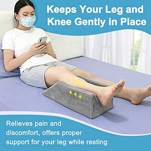 Zelen Leg Elevation Pillow for Post Surgery Recovery 1