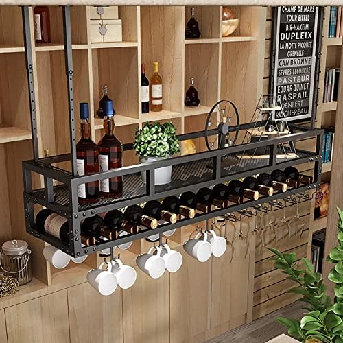 ZJDYDY Adjustable Iron Wine Rack Holder