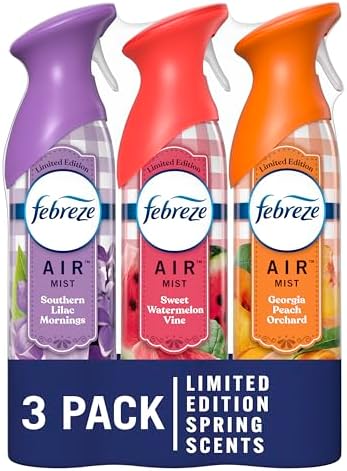 Febreze Air Mist Spray 88oz 3 Count