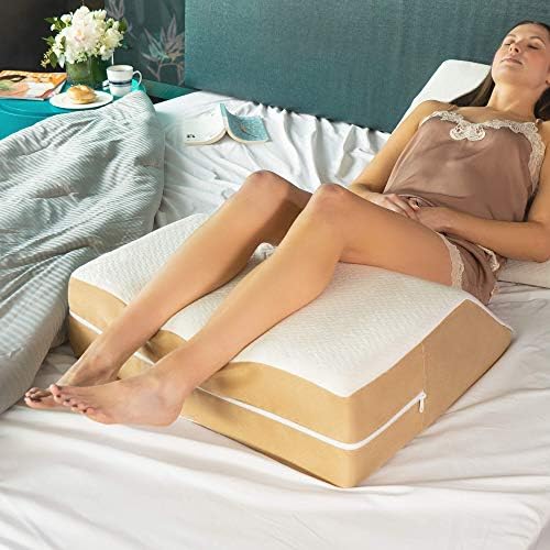 Avana Cooling Leg Wedge Pillow with Tencel Cover