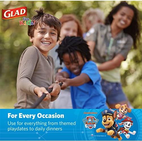 Glad Paw Patrol Paper Plates 7 Inch 20ct