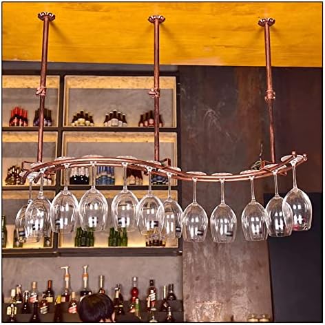 ALDEPO 2-Layer Wall-Mounted Wine Glass Rack 1