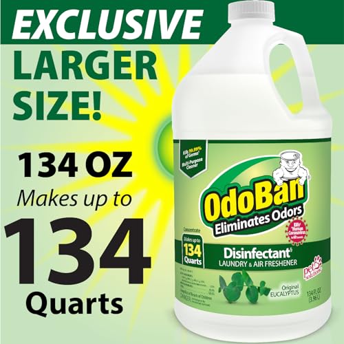 OdoBan Disinfectant Concentrate 134 Ounces Eucalyptus Scent