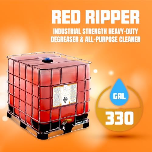 Red Ripper 330 Gallon Heavy-Duty Degreaser Tote