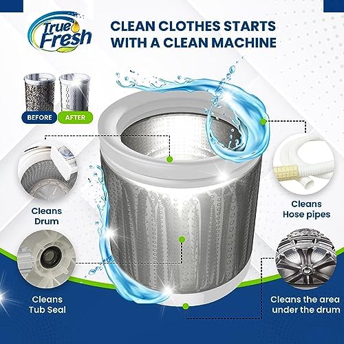 True Fresh Washing Machine Cleaner Tablets 25-Pack