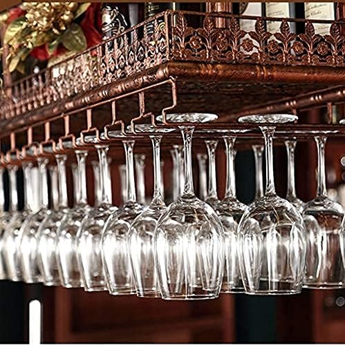 Wine Rack Ceiling Hanging Metal Wine Glass Holder