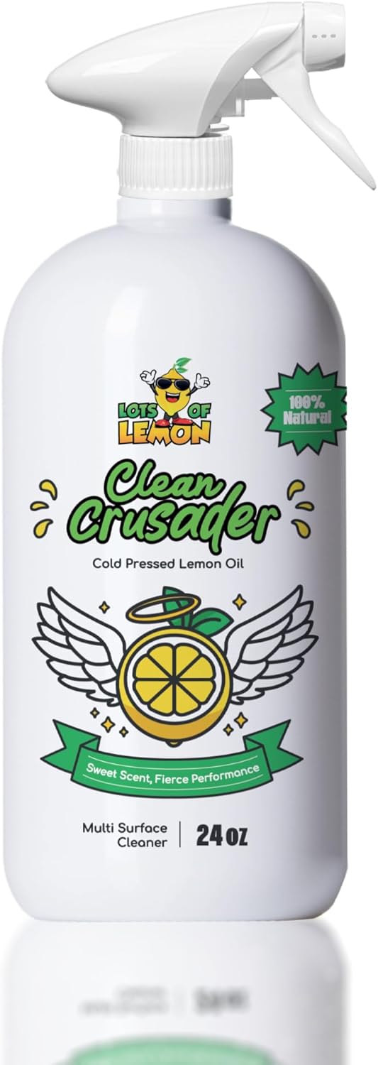 Clean Crusader 24 oz Natural Lemon Oil Cleaner