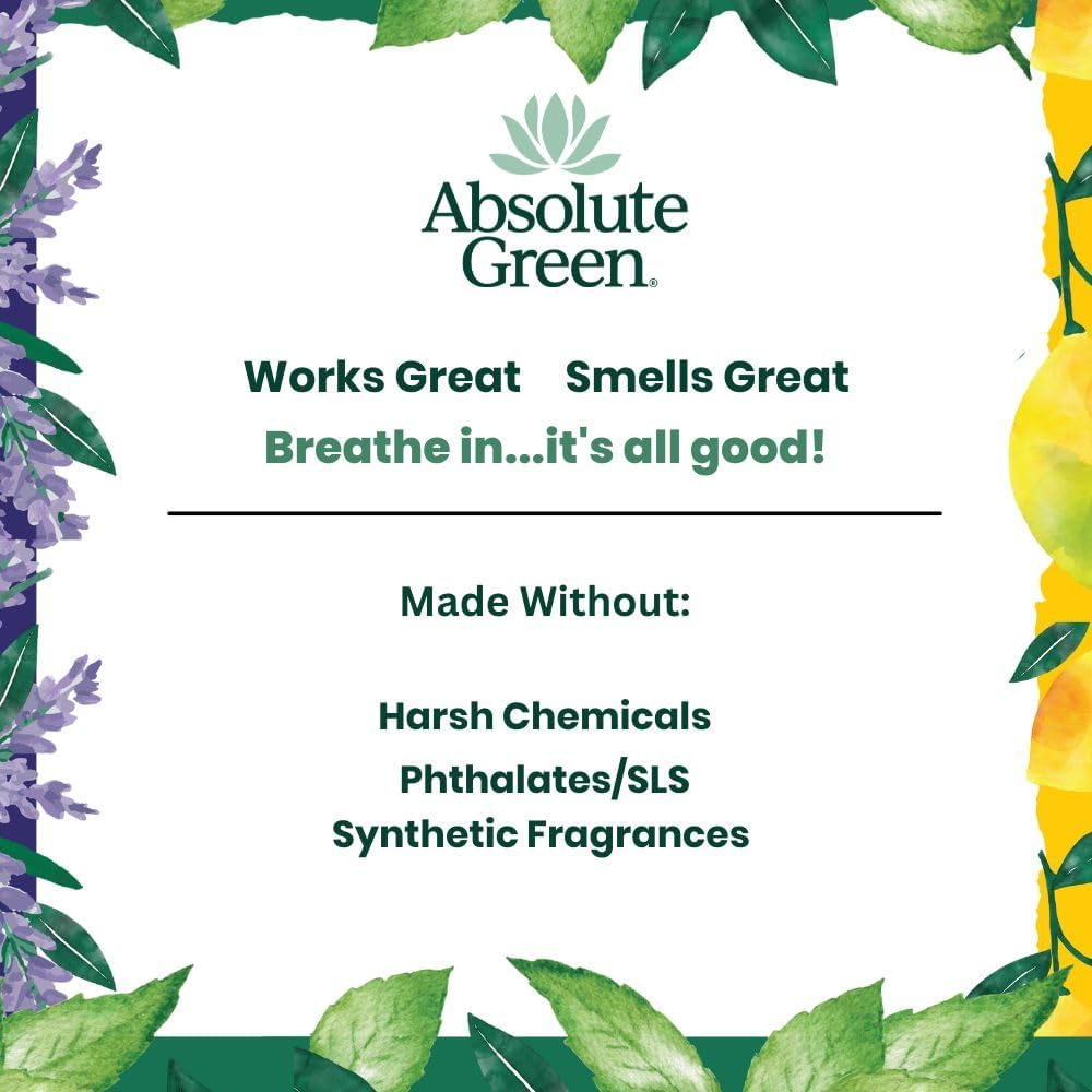 Absolute Green All-Purpose Cleaner Spray 25 oz 6 Pack