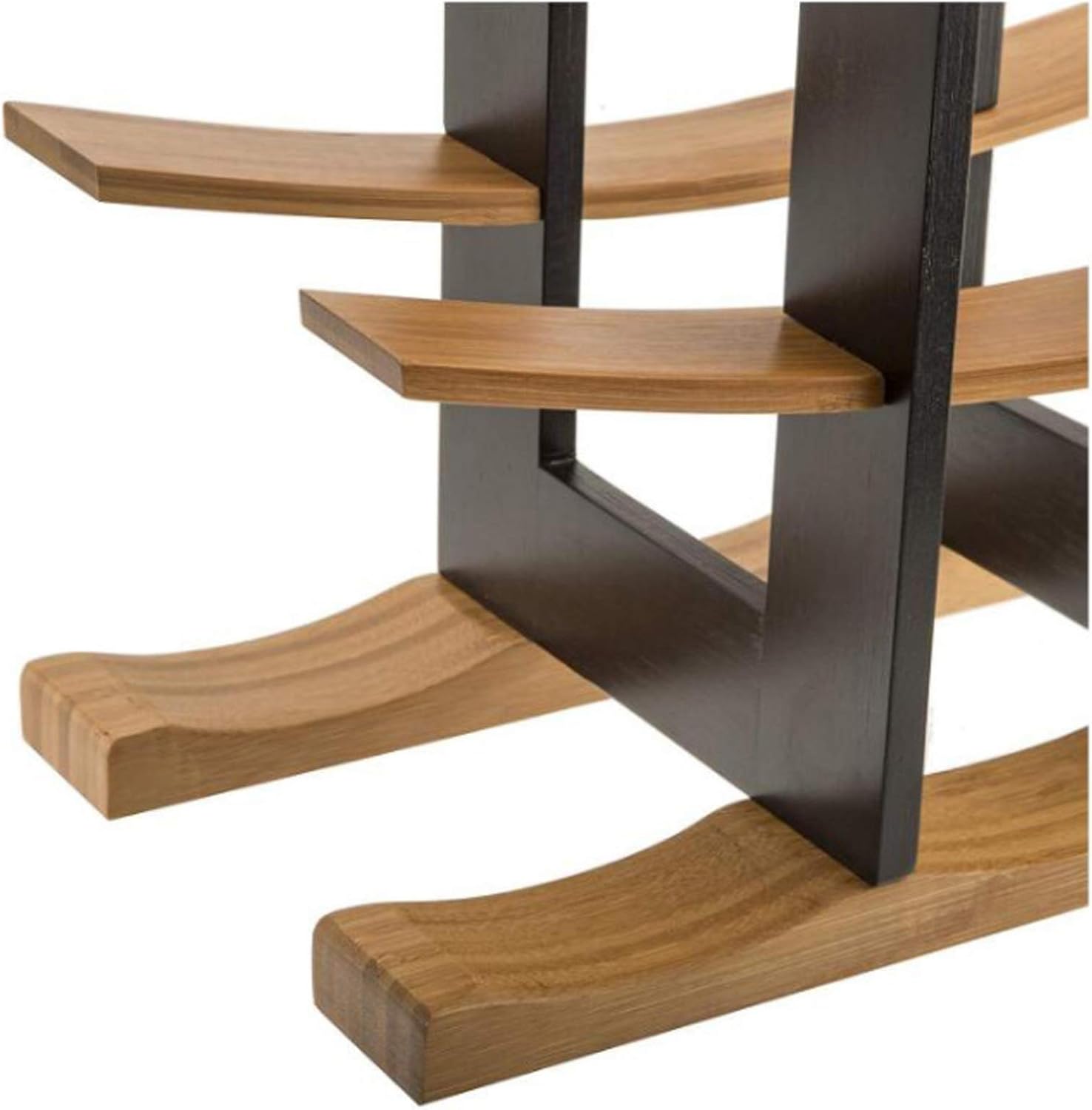 BOCbco Wooden Wall Mounted Wine Rack 12-Bottle Capacity Classic Sturdy Design