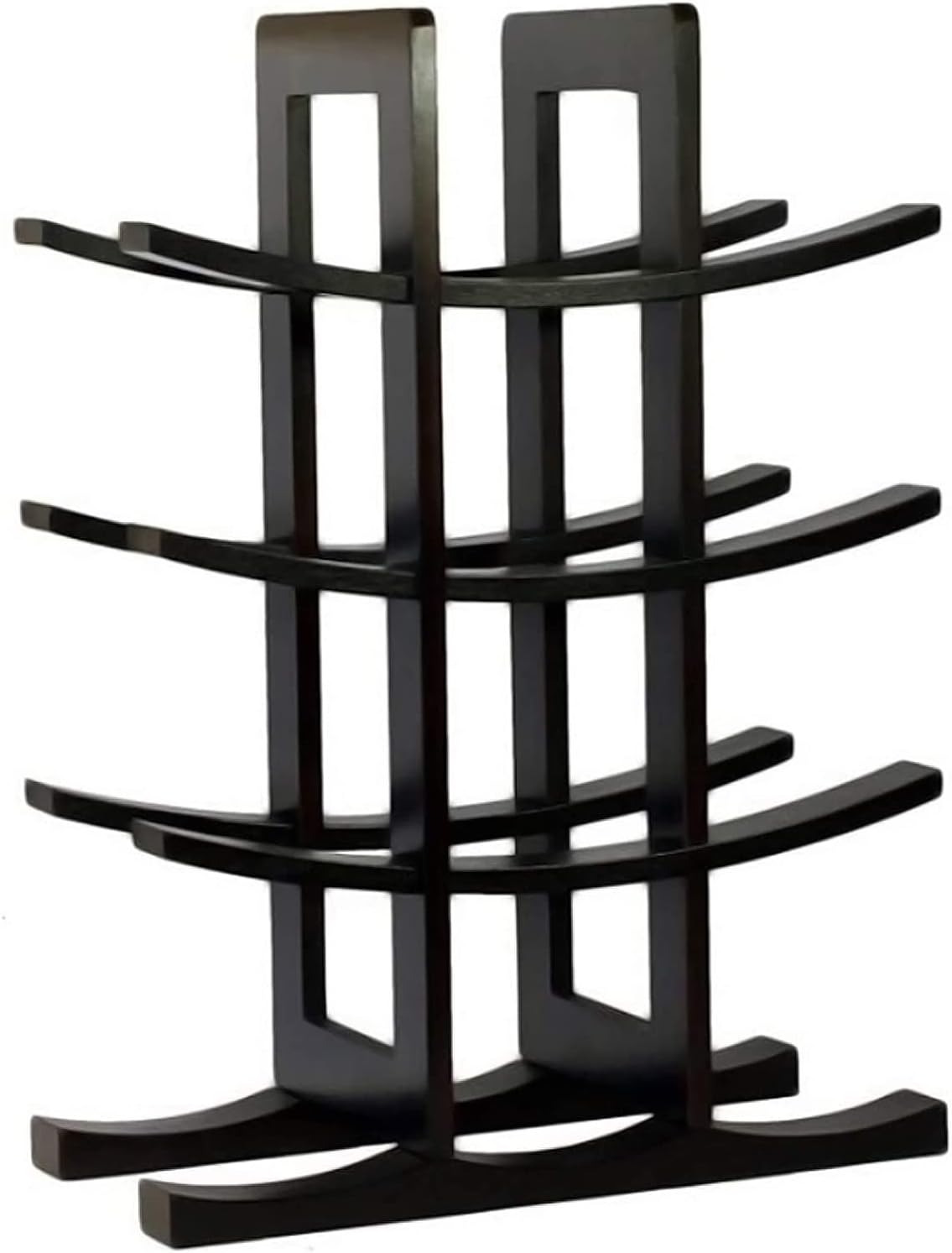 ALDEPO Dolphin Waves Wall-Mounted Wine Rack 12 Bottles