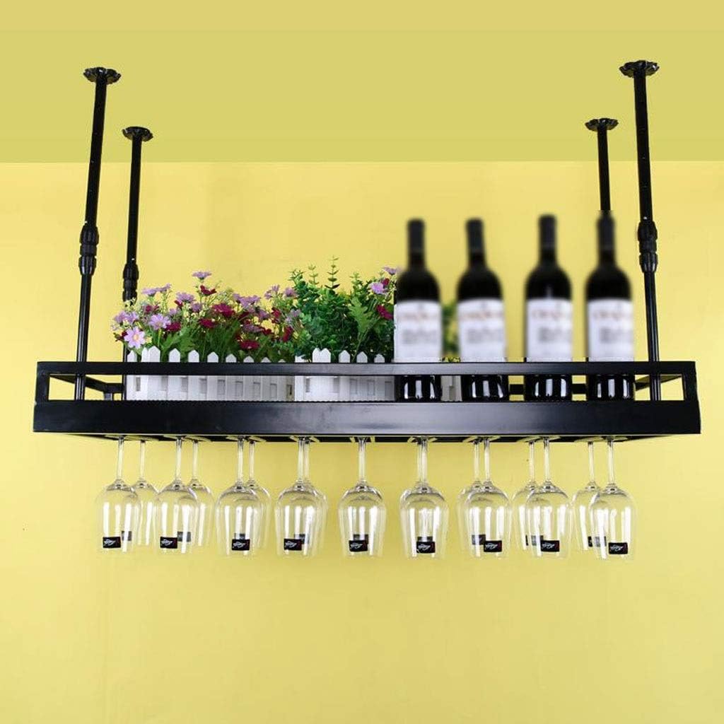 Adjustable Wall-Mounted Wine Rack with Double-Layer Design 1