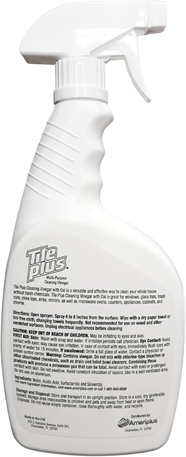 Ameriplus Tile Plus Cleaning Vinegar with OXI 2-Pack