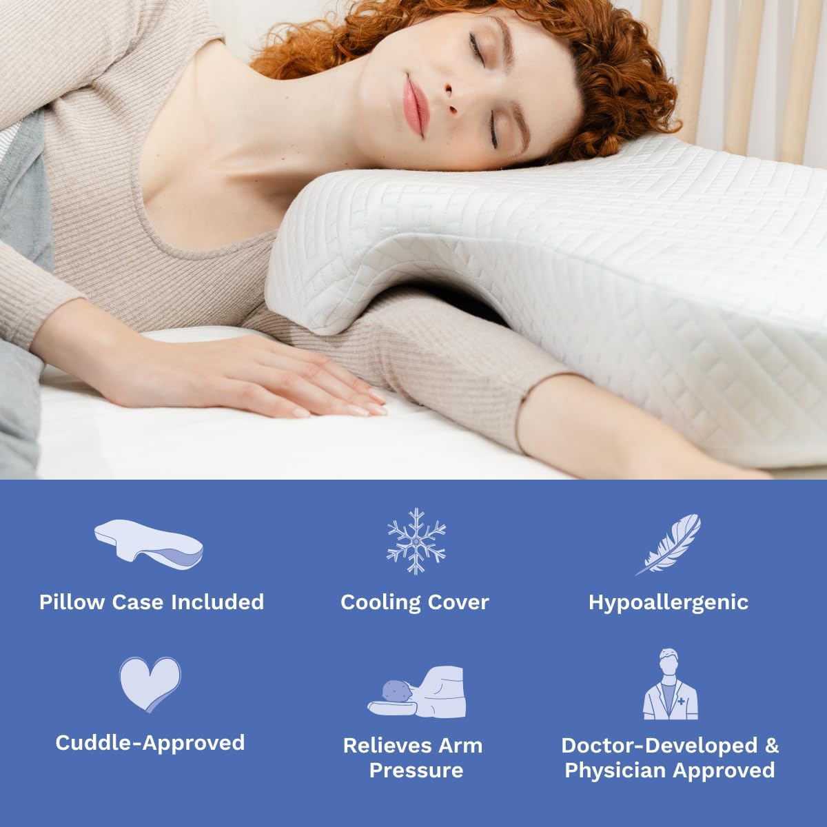 Doctor Trigger DreamArch Cuddle Pillow with Arm Hole