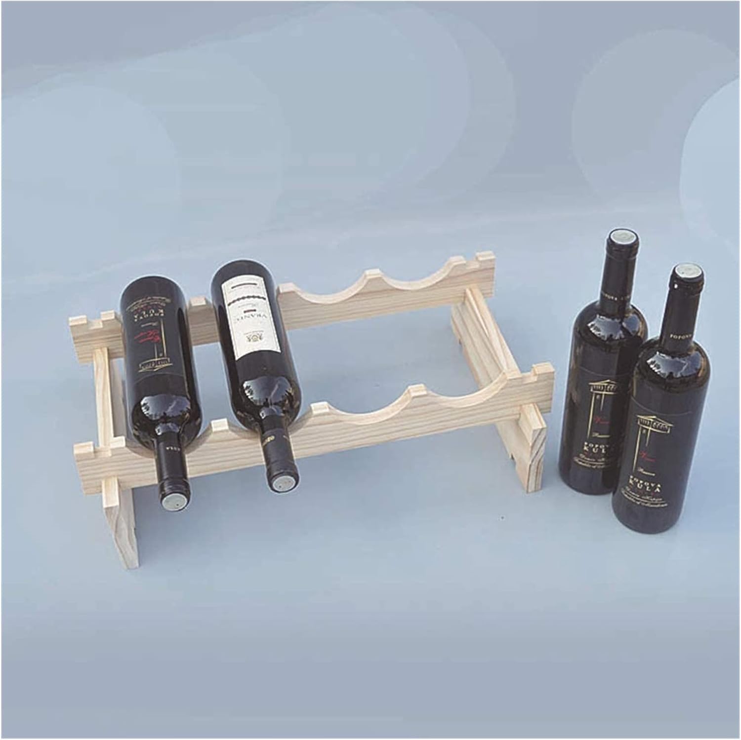 ALDEPO Stackable Wall Mounted Wine Rack
