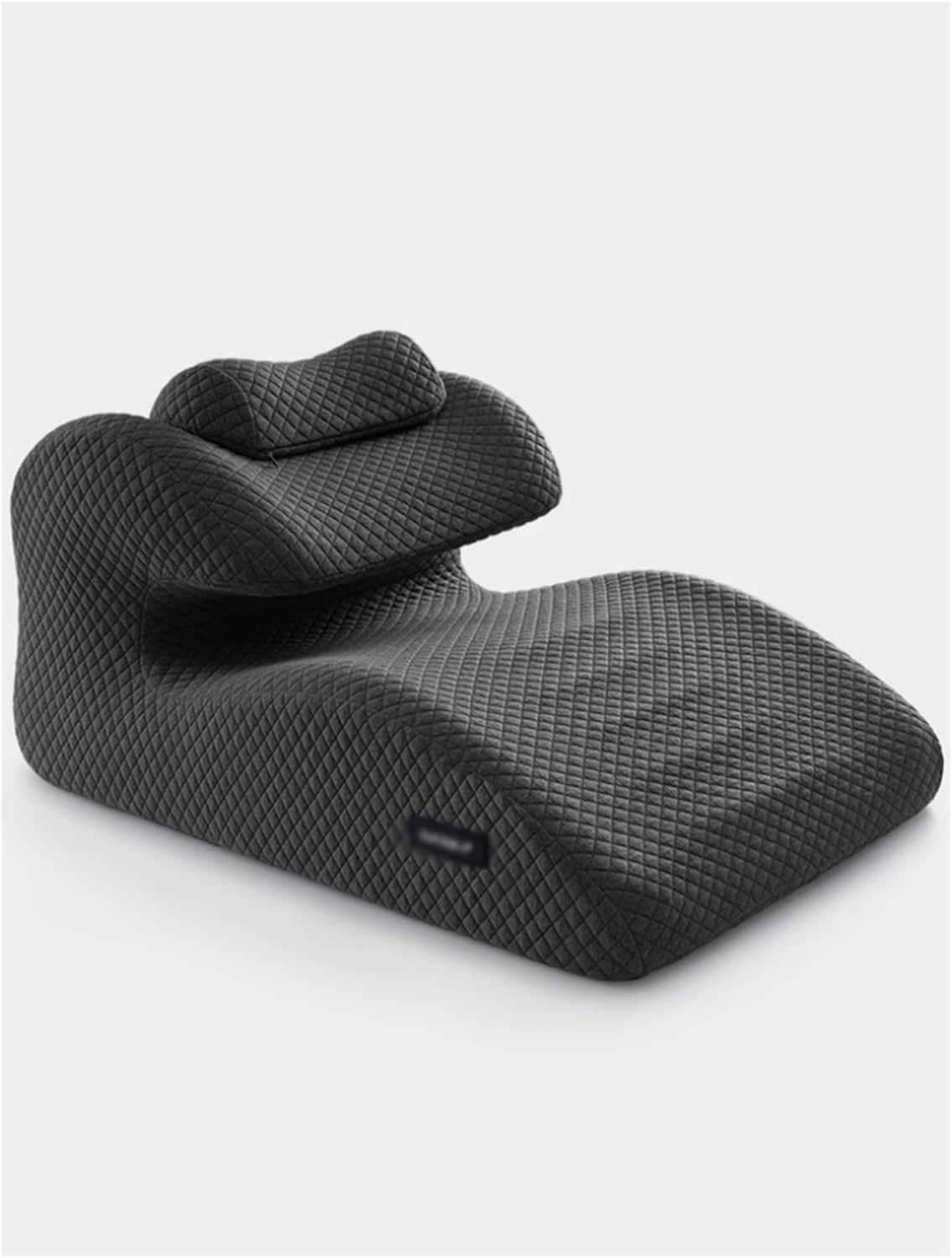 Ergonomic Face Down Pillow with Removable Cover